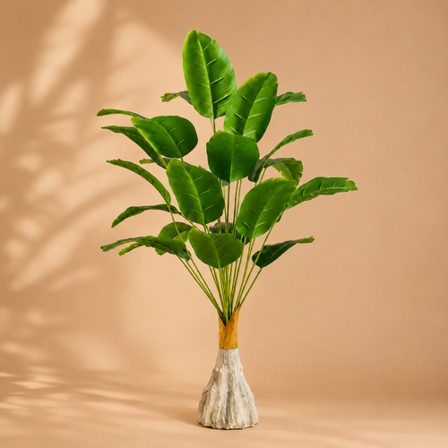 Bananier artificiel — 90 cm, 18 Feuilles