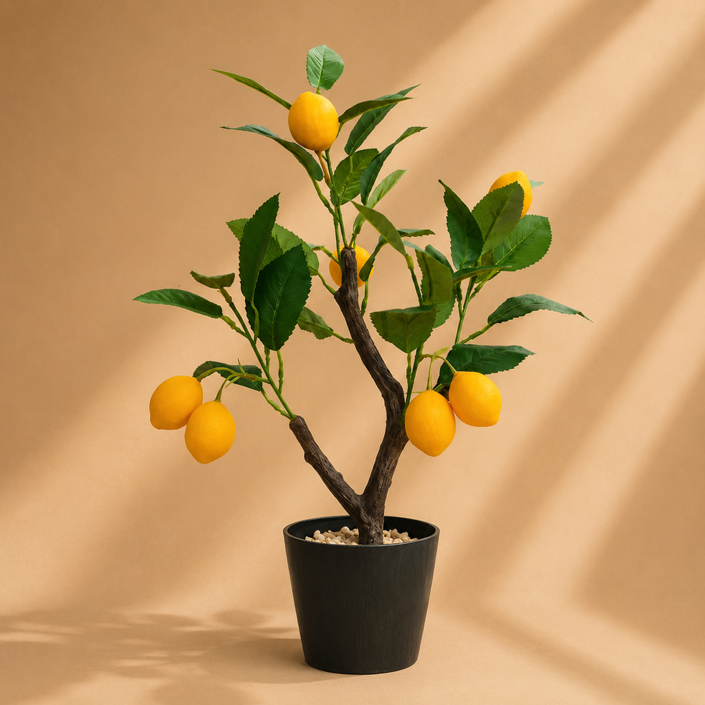 Petit Citronnier artificiel — 33 cm