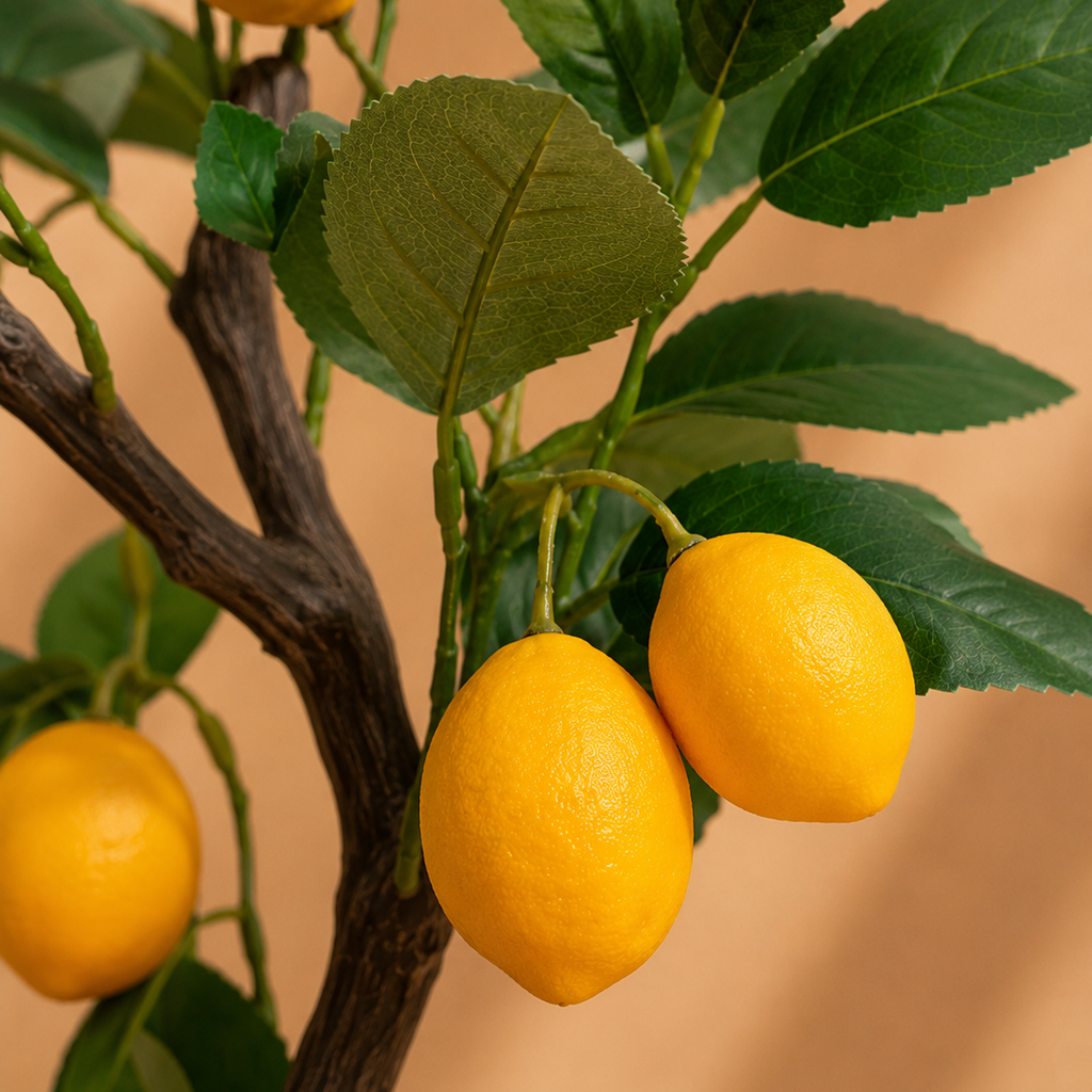 Petit Citronnier artificiel — 33 cm