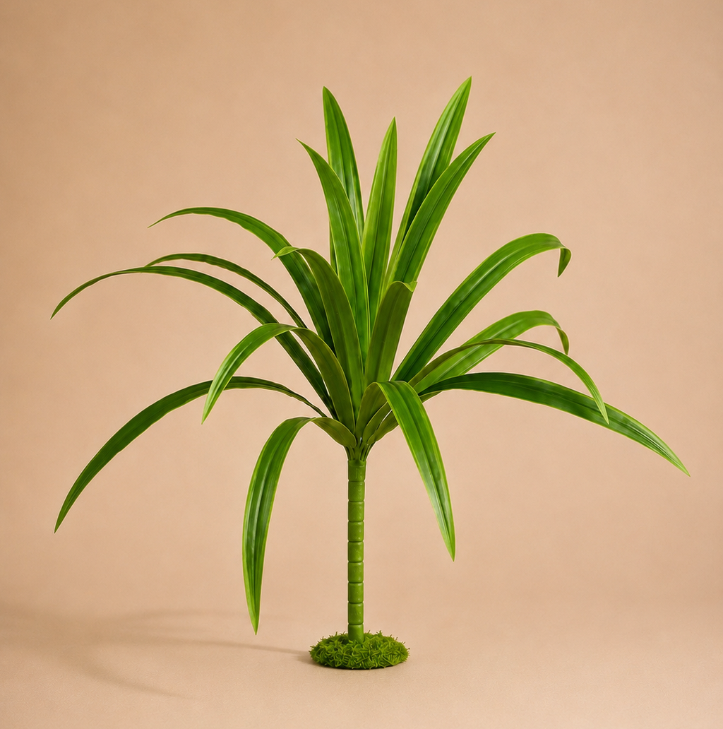 Dracaena artificiel — 60 cm, 18 Feuilles