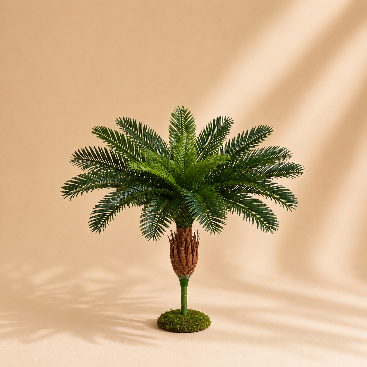 Palmier cycas artificiel — 45 cm, 21 feuilles