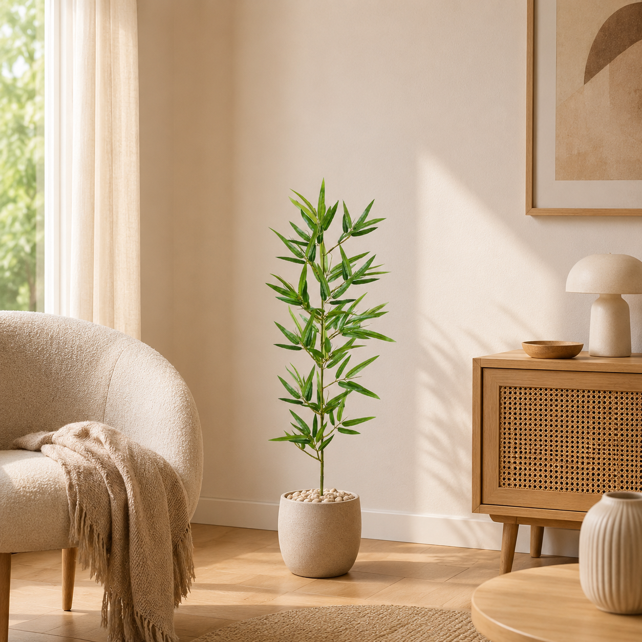 Bambou artificiel — 100 cm
