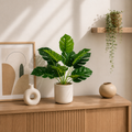 Monstera artificiel  — 40 cm, 12 Feuilles